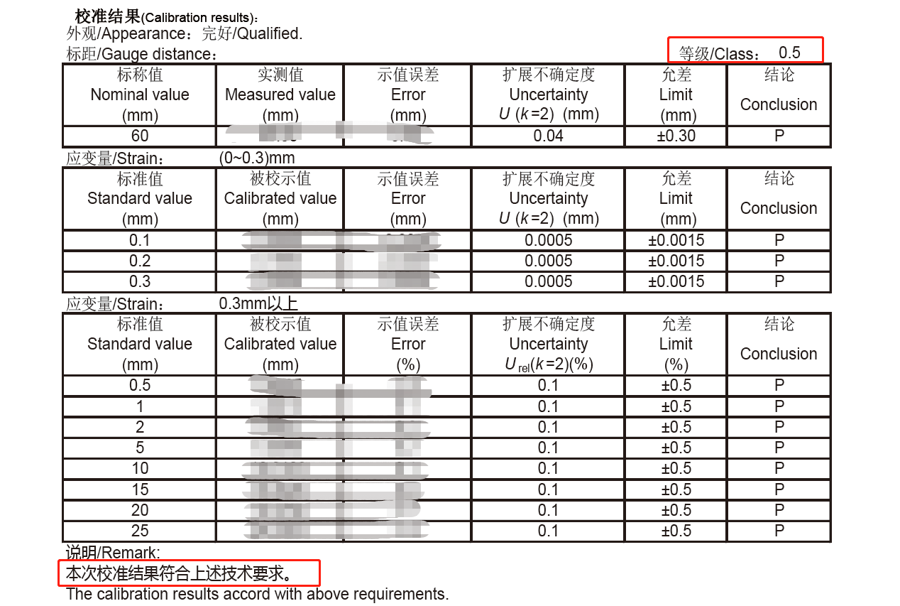 视频引伸计校准报告-3